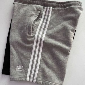 Adidas Multi-Colored Sweat Shorts - M